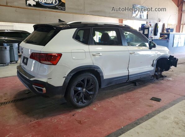 3VVEX7B21RM009844 2024 VOLKSWAGEN TAOS White უკანა მარჯვენა