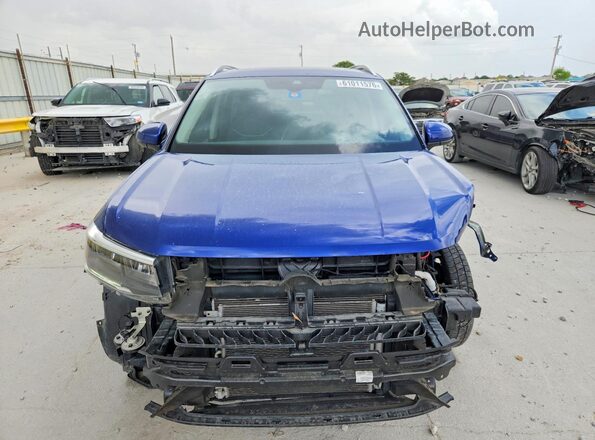 3VVEX7B22RM028967 2024 VOLKSWAGEN TAOS Blue Vista frontal