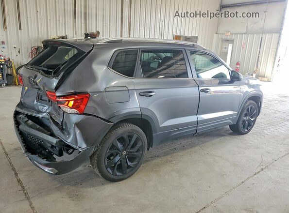 3VVEX7B23PM349347 2023 VOLKSWAGEN TAOS Серый Задняя правая четверть
