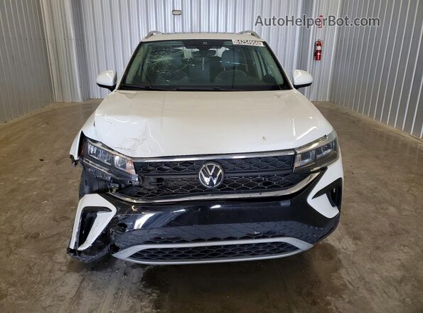 3VVEX7B23RM114675 2024 VOLKSWAGEN TAOS White Widok z przodu
