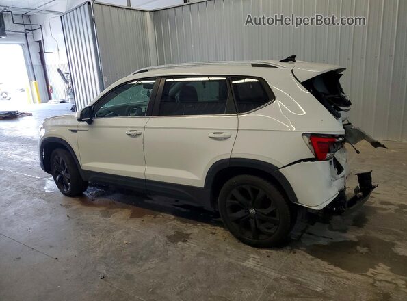 3VVEX7B23RM114675 2024 VOLKSWAGEN TAOS White Tył lewy