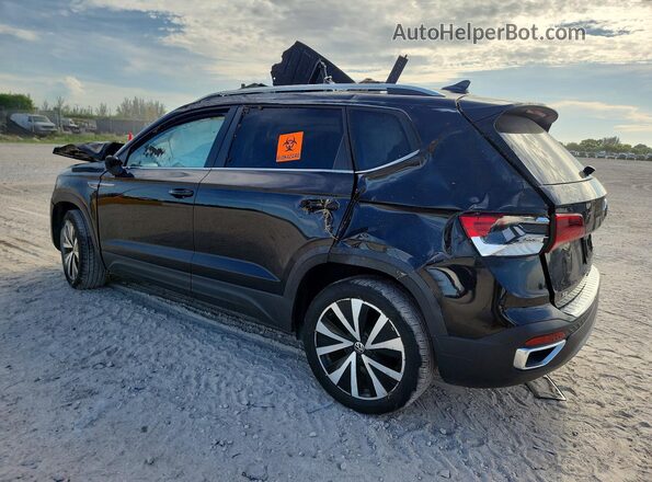 3VVEX7B25RM005585 2024 VOLKSWAGEN TAOS Черный Задняя левая четверть