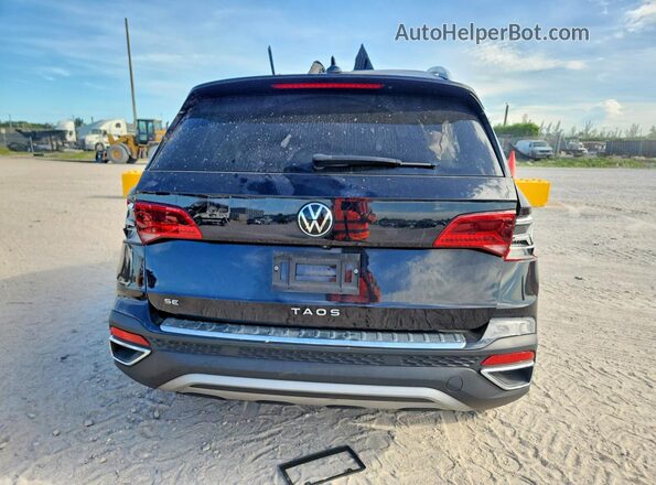 3VVEX7B25RM005585 2024 VOLKSWAGEN TAOS Черный Вид сзади