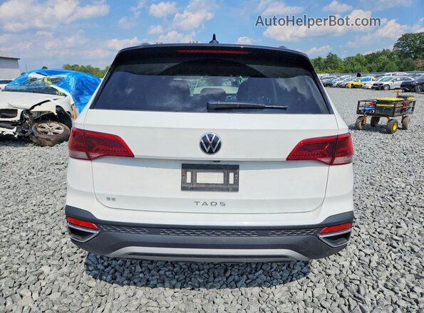 3VVEX7B28PM369819 2023 VOLKSWAGEN TAOS White Vista trasera