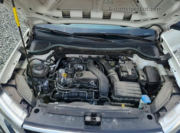 3VVEX7B28PM369819 2023 VOLKSWAGEN TAOS White Vista del compartimento del motor