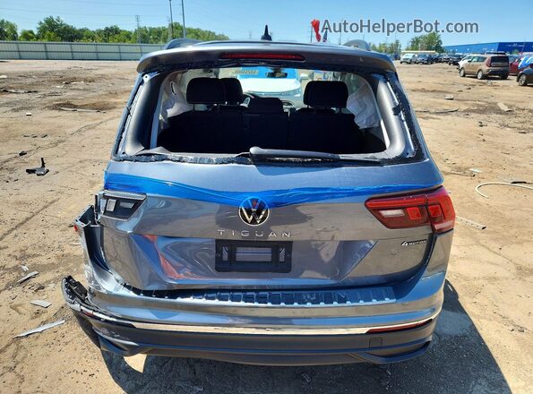 3VVFB7AX7RM080594 2024 VOLKSWAGEN TIGUAN Gray Вид ззаду