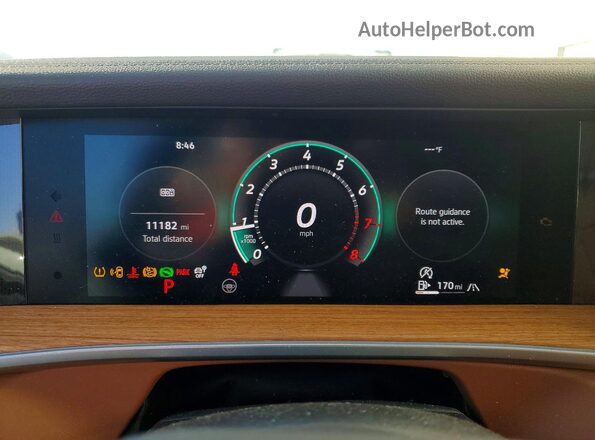3VVLR7RM4SM040195 2025 VOLKSWAGEN TIGUAN White Instrument cluster view