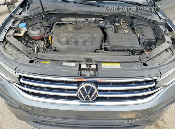 3VVNB7AX2PM099367 2023 VOLKSWAGEN TIGUAN Серебряный Вид подкапотного пространства