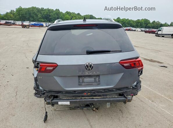 3VVNB7AX2PM099367 2023 VOLKSWAGEN TIGUAN Серебряный Вид сзади