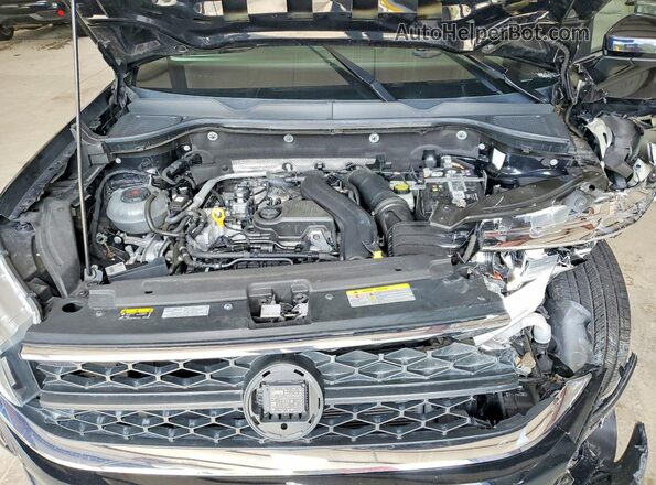3VVNX7B2XPM327281 2023 VOLKSWAGEN TAOS Black Vista del compartimento del motor