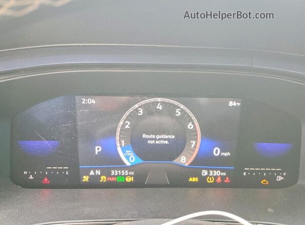 3VVSX7B20PM307690 2023 VOLKSWAGEN TAOS White Vista del cuadro de instrumentos