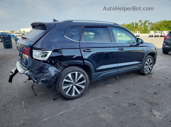 3VVSX7B20RM088670 2024 VOLKSWAGEN TAOS Черный Задняя правая четверть