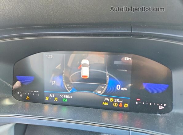 3VVSX7B26RM050053 2024 VOLKSWAGEN TAOS White Instrument cluster view