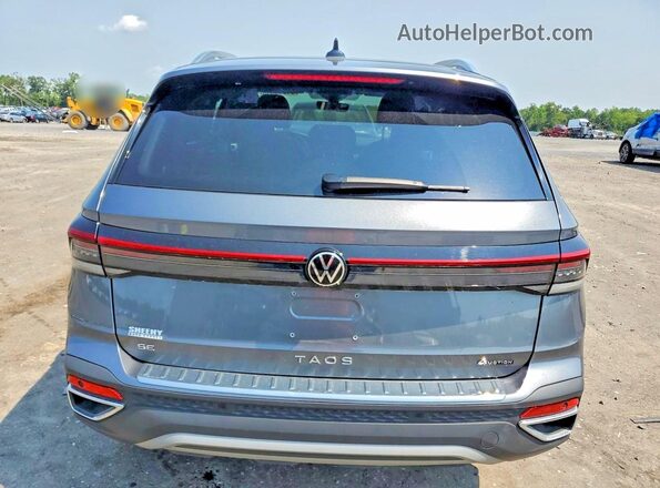 3VVVC7B20SM033764 2025 VOLKSWAGEN TAOS Gray Widok z tyłu