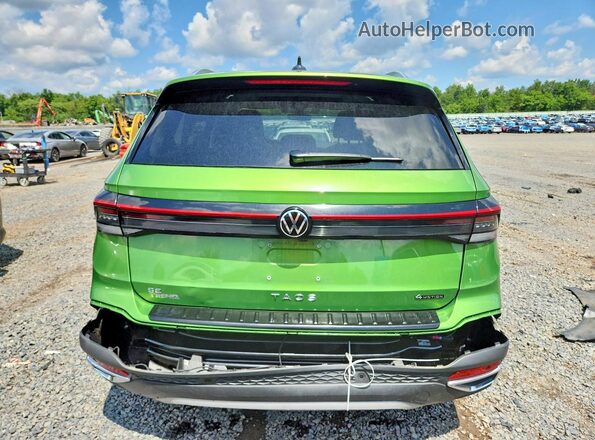 3VVVC7B26SM036460 2025 VOLKSWAGEN TAOS Green Հետևի տեսք