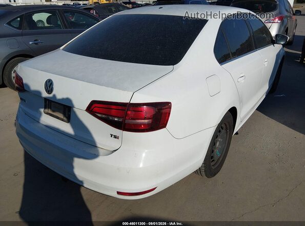 3VW167AJXHM226345 2017 VOLKSWAGEN JETTA White Задня права чверть