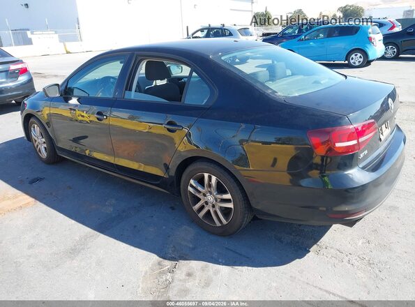 3VW2B7AJ3JM249696 2018 VOLKSWAGEN JETTA Black Հետևի ձախ