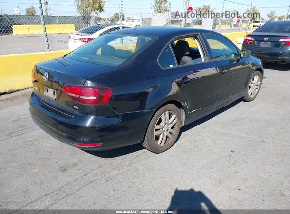 3VW2B7AJ3JM249696 2018 VOLKSWAGEN JETTA Black Հետևի աջ