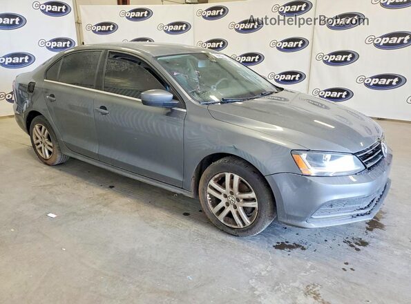 3VW2B7AJ6HM348068 2017 VOLKSWAGEN JETTA Серый Задняя левая четверть