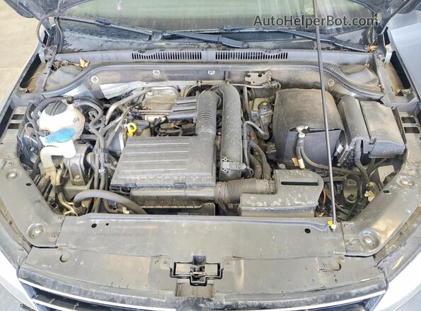 3VW2B7AJ6HM348068 2017 VOLKSWAGEN JETTA Серый Вид задней части салона