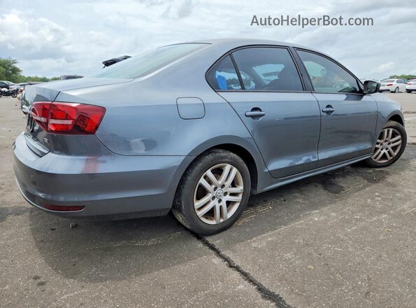 3VW2B7AJXJM247346 2018 VOLKSWAGEN JETTA Серый Задняя правая четверть