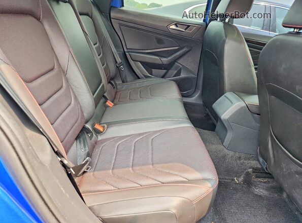 3VW2T7BUXPM059943 2023 VOLKSWAGEN JETTA Blue Widok tylnych siedzeń