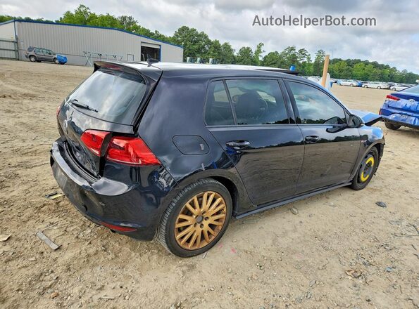 3VW447AU4HM072499 2017 VOLKSWAGEN GTI Black Przód prawy