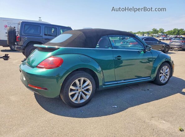 3VW517ATXHM819074 2017 VOLKSWAGEN BEETLE Teal Trasero derecho