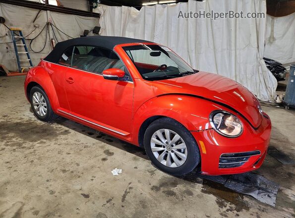 3VW5DAAT5KM501830 2019 VOLKSWAGEN BEETLE Red Передня права чверть