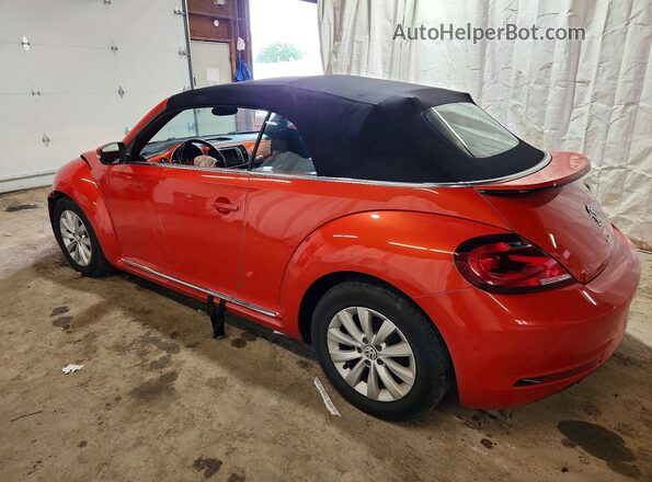 3VW5DAAT5KM501830 2019 VOLKSWAGEN BEETLE Red Задня ліва чверть
