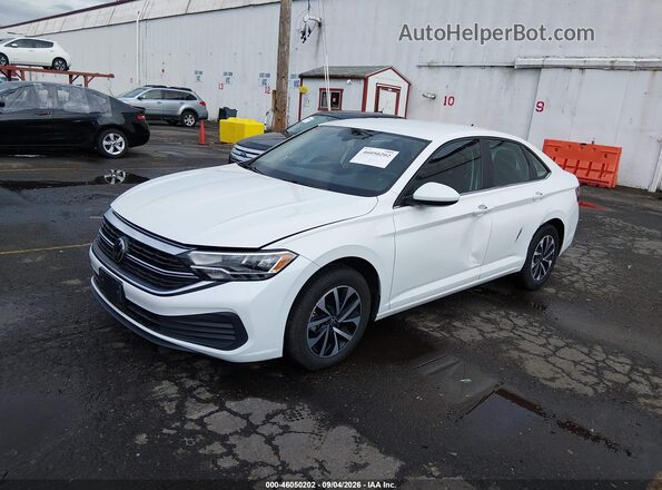 3VW5M7BU2RM086745 2024 VOLKSWAGEN JETTA White Передня ліва чверть