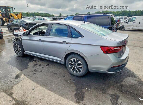 3VW5M7BUXRM014210 2024 VOLKSWAGEN JETTA Серебряный Задняя левая четверть
