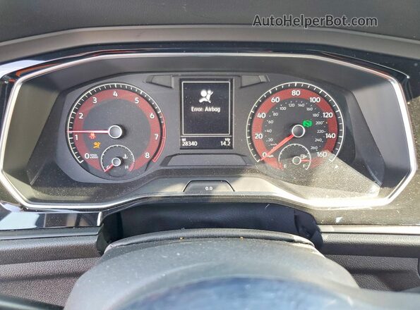 3VW6T7BU5KM223805 2019 VOLKSWAGEN JETTA Серый Вид щитка приборов
