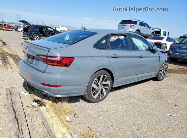 3VW6T7BU5KM223805 2019 VOLKSWAGEN JETTA Серый Задняя правая четверть