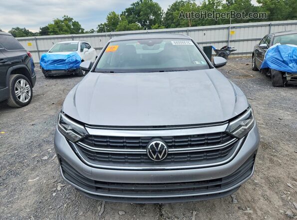 3VW7M7BU0NM015448 2022 VOLKSWAGEN JETTA Silver Դիմացի տեսք