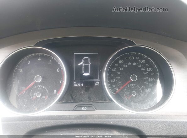 3VWA17AUXHM502080 2017 VOLKSWAGEN GOLF Черный Вид задних сидений