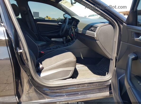 3VWAM7BU5NM019372 2022 VOLKSWAGEN JETTA Black Widok wnętrza z przodu