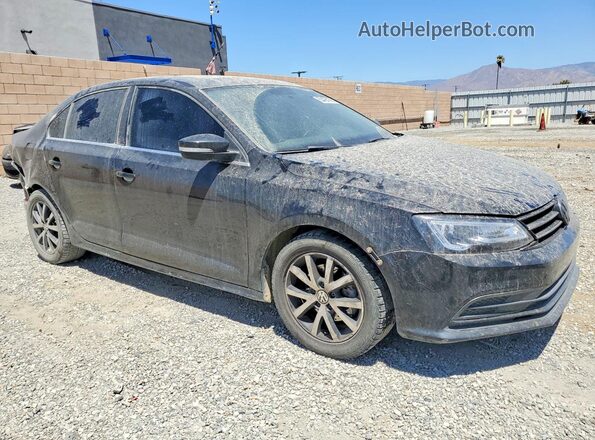 3VWB67AJ0HM351066 2017 VOLKSWAGEN JETTA Black Front right