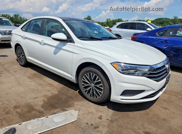 3VWC57BU0KM172498 2019 VOLKSWAGEN JETTA Белый Передняя правая четверть