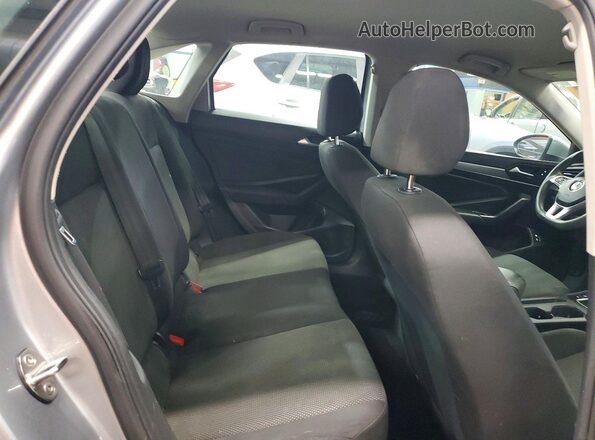 3VWC57BU0MM000197 2021 VOLKSWAGEN JETTA Silver უკანა სავარძლების ხედი