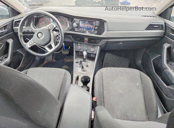 3VWC57BU1KM270519 2019 VOLKSWAGEN JETTA Silver Вид панелі приладів