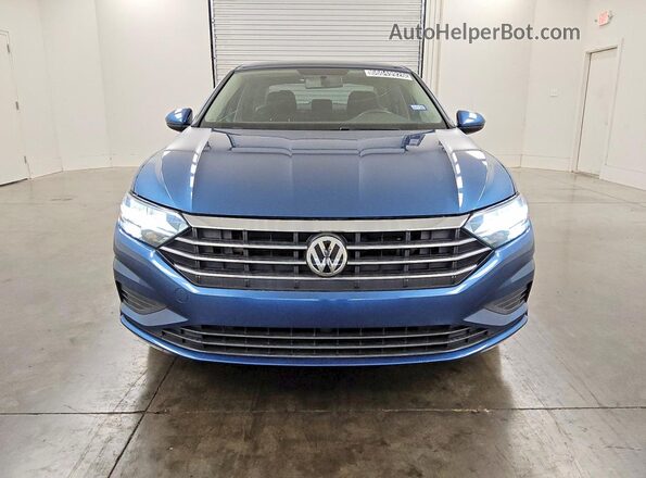 3VWC57BU2KM189271 2019 VOLKSWAGEN JETTA Blue Դիմացի տեսք