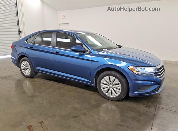 3VWC57BU2KM189271 2019 VOLKSWAGEN JETTA Blue Առջևի աջ