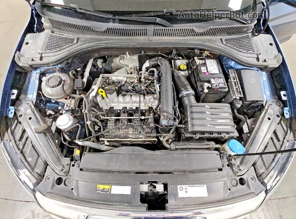 3VWC57BU2KM189271 2019 VOLKSWAGEN JETTA Blue Սալոնի հետևի տեսք