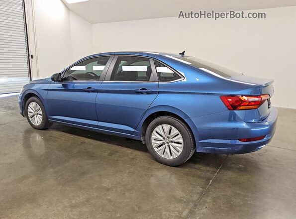 3VWC57BU2KM189271 2019 VOLKSWAGEN JETTA Blue Հետևի ձախ