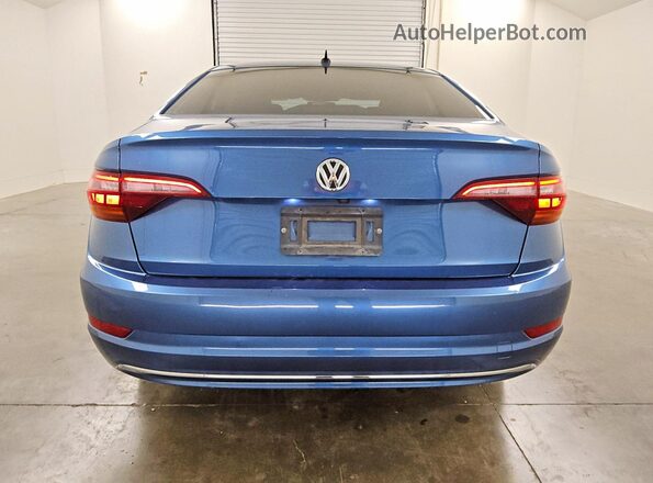 3VWC57BU2KM189271 2019 VOLKSWAGEN JETTA Blue Հետևի տեսք