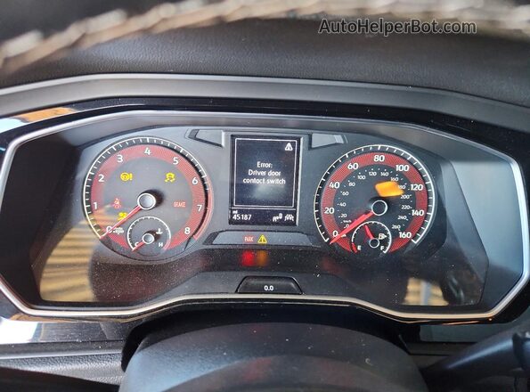 3VWC57BU2MM091408 2021 VOLKSWAGEN JETTA White ხელსაწყოთა პანელის ხედი