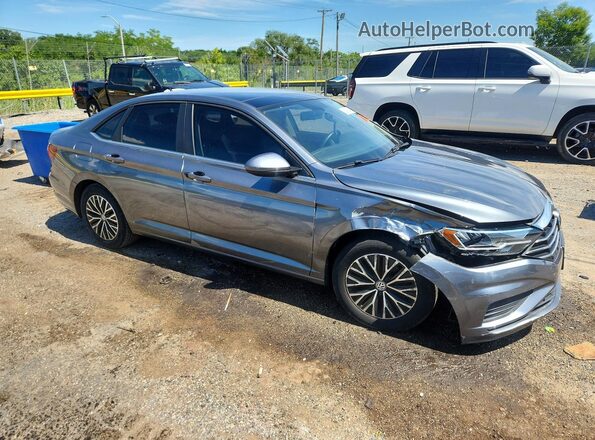 3VWC57BU3KM245802 2019 VOLKSWAGEN JETTA Gray Передня права чверть
