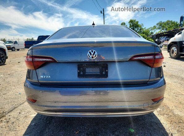3VWC57BU3KM245802 2019 VOLKSWAGEN JETTA Gray Вид ззаду