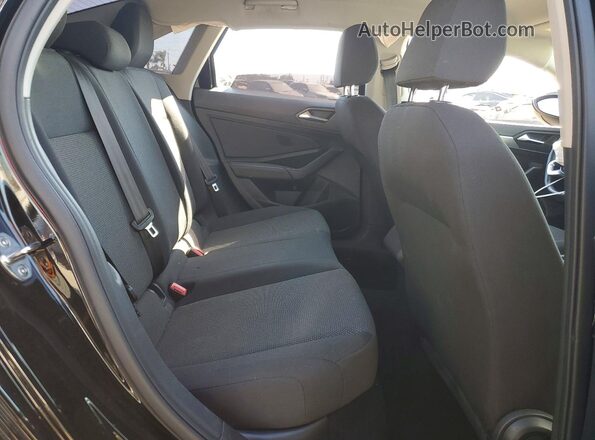 3VWC57BU3KM272840 2019 VOLKSWAGEN JETTA Black Rear seats view